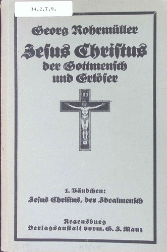 Jesus christus der gottmensch - jesus,