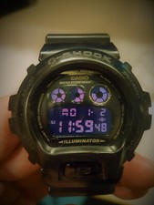 Casio G-Shock - DW-069 (1289) 6900 LIMITED - PINK Illumination - Black Display