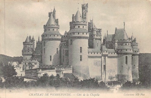 Schloß pierrefonds seite - schloß,