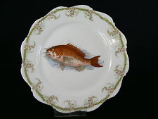 O. &  E. G. Austria Royal Teller mit Fischmotiv (B)
