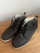 HUB Schuhe Gefüttert -Gr. 42 Braun Leder
