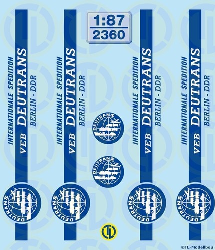 2360 decals veb deutrans - -,
