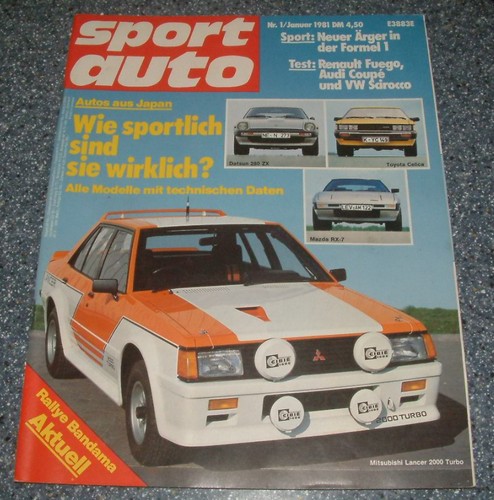 Sport auto 1981 - auto, porsche