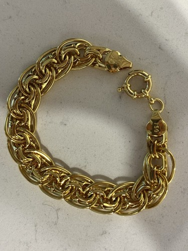 Zoll gold armband gemarkt - 8,