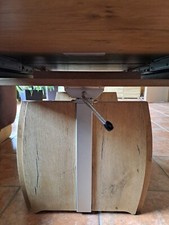 couchtisch höhenverstellbar in Buche. L.1.10 Ausz.auf1.70 Breite68,Höhe53 auf 71