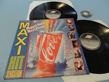 2 LP V.A. Maxi Hit Sensation Snap Technotronic Expose Mr. Lee F.P.I. Project ´90
