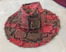 Hut, Lady Cowboy Hut, Karneval, Rot