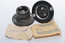 Gross-Tuchel Einbaubuchse von RFT TGL 6823, 3-polig, Neumann / Gefell / TFK, NOS