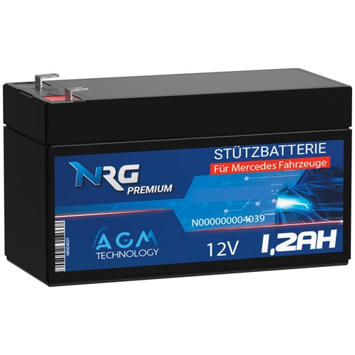 Nrg stützbatterie 12v 2ah - 12v, 1,2ah