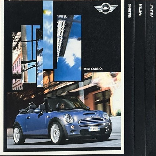 Mini cabrio prospekt - prospekt, brochure