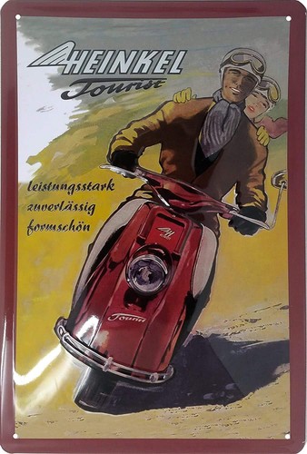 Cm retro blechschild - 30, x