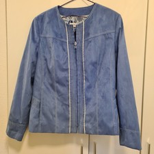 Schöne Kunswildlederjacke