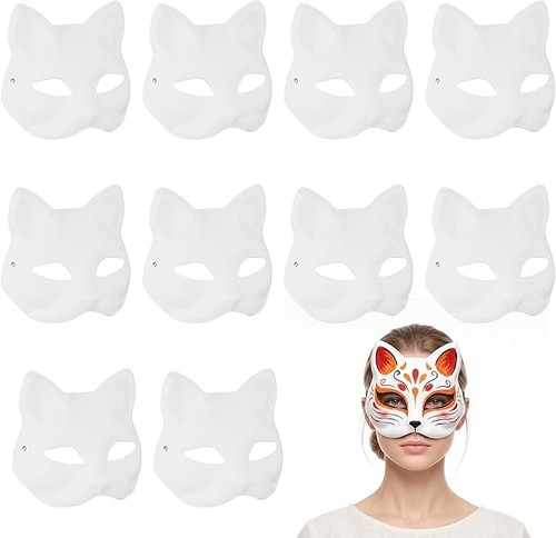 Stk katzenmasken zum - 10,