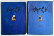 Olympia 1936 Bd. 1 + Bd. 2 Sammelbilderalbum Olympische Spiele Garmisch u.Berlin