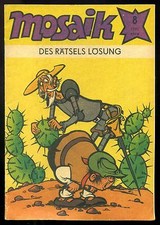 Mosaik Abrafaxe Heft 8/81 schweres festes Papier Export Digedags Fehldruck Creck