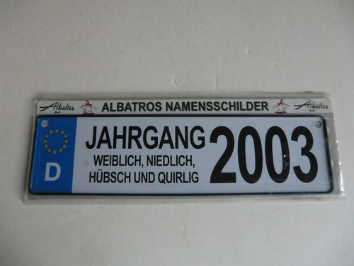 Albatros namensschilder - albatros,