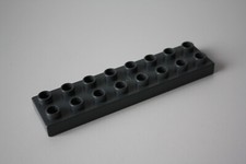 LEGO DUPLO 4785 ERSATZTEILE- BAUPLATTE 2x8, GRAU