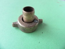 massive Schlauchtülle 3/4" Flügel-Überwurfmutter, Messing, Anschluss 14,5mm