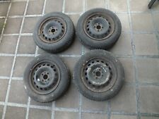 Satz Räder Fiat Punto Panda 5.5Jx14 H2 ET35 14 Zoll Sommerreifen 165/70 R14 81T