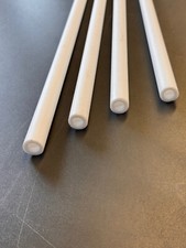 PTFE Teflon  Natur Hohlstäbe