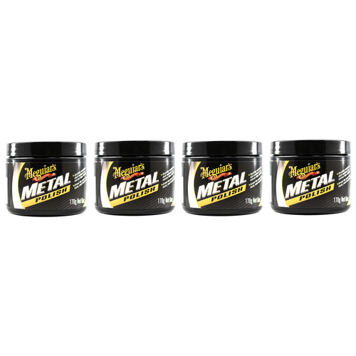 Meguiars metal polish - 4x,