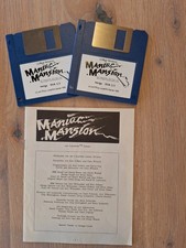 Maniac Mansion Amiga 500, 600, 1200 Spiel mit Anleitung Retro