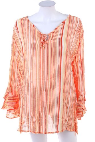 Grandiosa bluse 3xl orange - grandiosa,
