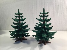 Playmobil 2 mittlere Tannen , 17 cm groß