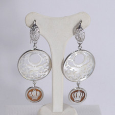 Earrings Silver 925 Mother Of