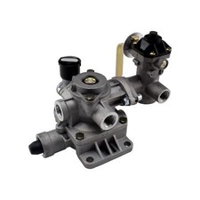 Anhängerbremsventil 2-Kreis m. Bremskraftregler + Löseventil M16x1,5