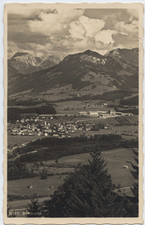 AK 8972 Sonthofen  mit N.S. Ordensburg,  gelaufen 1933