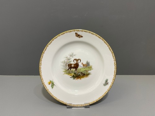 Meissen teller wildmalerei - teller,