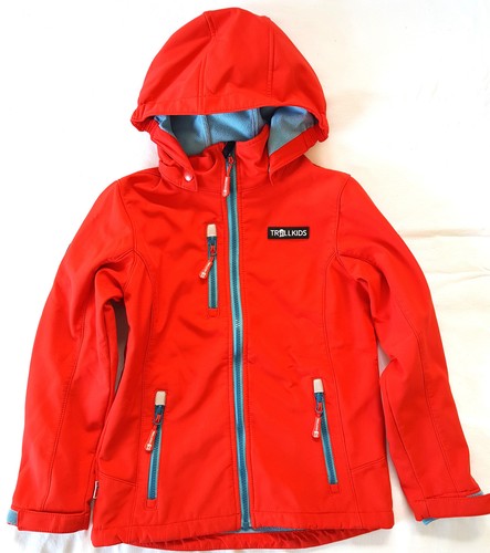 Trollkids softshelljacke rot - trollkids,
