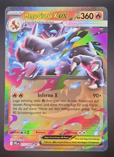 Pokemon mega glurak pfl - pokemon, (pfl