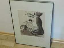 Grafik Karikatur " fürstliche