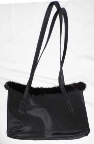 Nerz mikrofaser pelztasche - nerz,