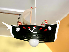 Kinderlampe, Kinderzimmerlampe,  Piratenschiff,  2 für 1
