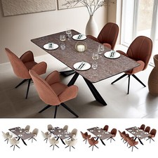 Esstisch mit 4 oder 6 Stühlen