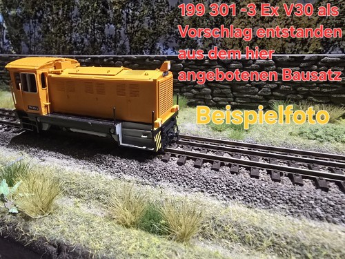 H0e diesellok 199 - diesellok,