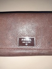 Fossil portmonee damen braun - damen,