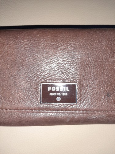 Fossil portmonee damen braun - portmonee,