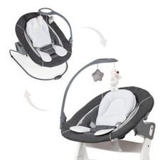 Hauck Core Babywippe Wippe Alpha Bouncer Deluxe Melange grey