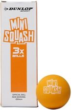 Dunlop PlayMini Squashball 3er