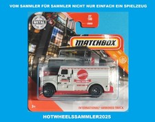 MATCHBOX "INTERNATIONAL ARMORED TRUCK / GELDTRANSPORTER" OVP UNGEÖFFNET!