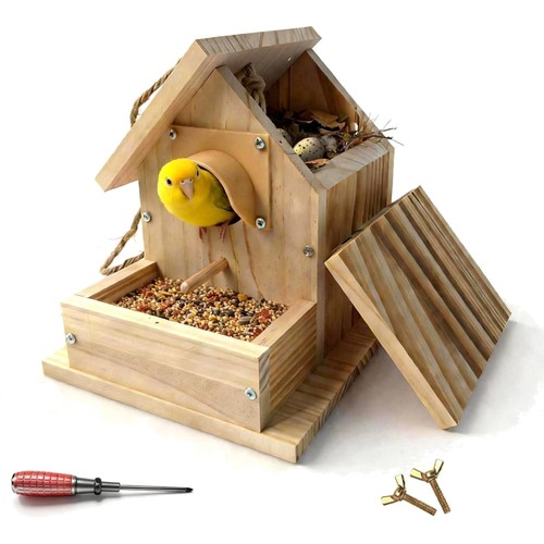 Vogelhaus nistkasten naturholz - nistkasten,