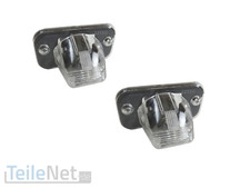 2x Kennzeichenleuchte