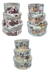 Keksdosen Set 3-tlg. Keksdose Plätzchendose Metall Gebäckdose Weihnachten Dose 