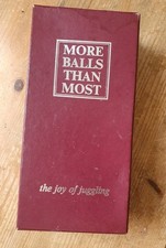 Vintage Jonglierbälle Set, Mehr Bälle als die meisten mit Anleitung & Box. 