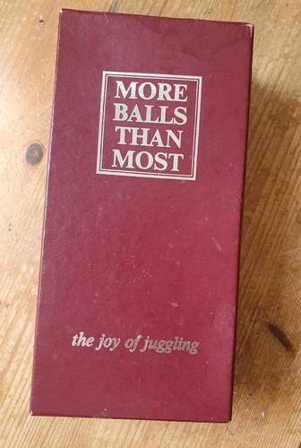 Vintage jonglierbälle set - jonglierbälle,