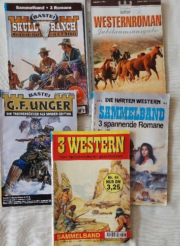 Western sammelbände stück - sammelbände,,